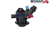 Termostat Yuvası ( Komple )-Audı A4-A6-Passat-2.0-Alt-Amb-Bfb