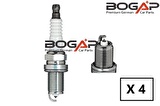 Buji ( Tek Tırnak Platınıum ) ( 4 Adet Takım )-1.8T-Apu-Agu-1.8 Lt.-2.0-Tfsı-Cdaa-Cdab-Bzb-Cdha-Cabb-Cdhb