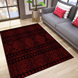 Dijital Baskı Yıkanabilir Kaymaz Taban Salon Halısı Ve Yolluk RVG0188-SD842