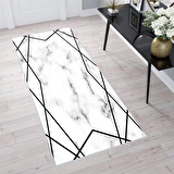Dijital Baskı Yıkanabilir Kaymaz Taban Salon Halısı Ve Yolluk RVG1285