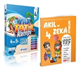 YANIT YAYINLARI 4. Sınıf Yaz Tatil Kampı + Kırmızı Beyaz Akıl Ve Zeka Oyunları