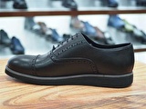 SİYAH CİLT HAKİKİ DERİ ERKEK CASUAL AYAKKABI