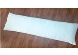 Karı Koca Yastığı, Kılıflı, Doğal Pamuk, Double Uzun Maxi Boy Yastık+Kılıf (50x150)