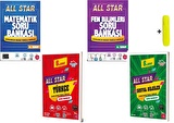 Newton 6. Sınıf Matematik Fen Türkçe Sosyal All Star Soru Bankası 4 Kitap Set