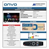 Onvo 65OV9000U 65'' 164 Ekran Uydu Alıcılı 4K Ultra HD Google Smart LED TV