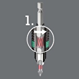Wera 840/1 BTZ Hex-Plus Alyan 2x25mm Bits 05056681001