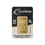 AgaKulche İAR 10 Gram Altın (995) 24 Ayar Külçe Altın