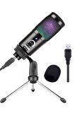 Lastvoice BM350-MS06 Set Stüdyo Condenser Usb Pc Mikrofonu (Stand ve Filtreli)