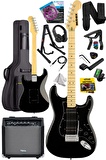 Midex RPH-40BK-35AMP Full Black 35W BT Amfili Elektro Gitar Seti HSH Manyetik Maple Klavye