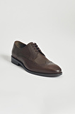 Erkek Kahverengi Klasik Deri Ayakkabı
