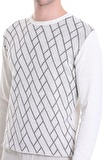 Bej Regular Fit Jakarlı Bisiklet Yaka Yünlü Triko Kazak | 3XL
