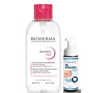 Bioderma Sensibio H2O Yüz ve Makyaj Temizleme Suyu 850 ml- Diş Beyazlatıcı Köpük Hediye