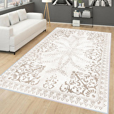 Dijital Baskı Yıkanabilir Kaymaz Taban Salon Halısı Ve Yolluk RVG1651