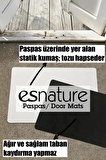 Esnature Köpek Desenli Patilerinizi Silin Yazılı Kapı Önü Paspası 45x70 Cm