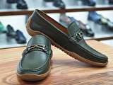 HAKİ CİLT HAKİKİ DERİ ERKEK LOAFER AYAKKABI