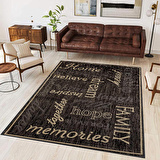 Dijital Baskı Yıkanabilir Kaymaz Taban Salon Halısı Ve Yolluk RVG1729
