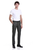 Antrasit Dinamik Fit Balıksırtı Yandan Cepli Jogger Pantolon | 46