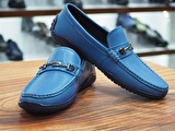 MAVİ CİLT HAKİKİ DERİ ERKEK LOAFER AYAKKABI