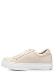 TEN Gön Yuvarlak Burun Dolgu Taban Bağcıklı Kadın Sneaker 04240