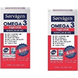 Sorvagen Omega 3 High Dha 50 Kapsül X 2 Adet