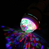 2 PCS DİSCO BALL LED LİGHT 2 ADET DİSKO IŞIĞI RGB DİSKO IŞIK TOPU AMPUL LED IŞIK DÖNEN DİSKO TOPU