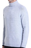 Mavi Regular Fit Düz Balıkçı Yaka Triko Kazak | XL
