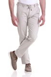 Taş Dinamik Fit Desenli Pamuklu Yandan Cepli Jogger Kanvas Pantolon | 34