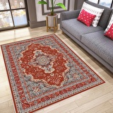Dijital Baskı Yıkanabilir Kaymaz Taban Salon Halısı Ve Yolluk RVG0784