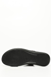 SİYAHA TABA Gön Hakiki Deri Düz Bantlı Erkek Terlik 45045