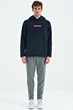 Hern Lacivert Erkek Polar Sweatshirt - 88301