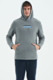 Hern Gri Melanj Erkek Polar Sweatshirt - 88301