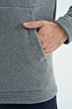 Hern Gri Melanj Erkek Polar Sweatshirt - 88301