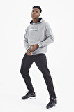 Davin  Kırçıllı Siyah Jogger Erkek Eşofman Alt - 82114