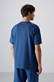 Parlament Pamuklu Kalın Yumuşak Dokulu Oversize Fit Baskılı Erkek T-Shirt - 88328