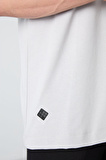 Taş Pamuklu Kalın Yumuşak Dokulu Oversize Fit Baskılı Erkek T-Shirt - 88332