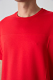 Fiesta Pamuklu Kalın Yumuşak Dokulu Oversize Fit Basic Erkek T-Shirt - 88349
