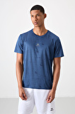 Parlament Polyester Nefes Alan Jakarlı İnce Esnek Standart Fit Erkek Performans T-Shirt - 88397