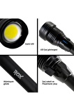Rox 0214 Şarjlı Led El Feneri 6000 Lümen