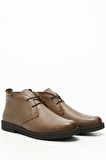 VİZON ANTİK Gön Hakiki Deri Oxford Kalıp Kauçuk Taban Bağcıklı Kadın Günlük Bot 51456