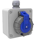 BEMİS Duvar Priz 1X16A IP68 BS1-1402-7510
