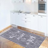 Dijital Baskı Yıkanabilir Kaymaz Taban Mutfak Halısı Ve Yolluk RVG2055-SD522