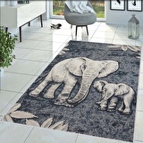 Dijital Baskı Yıkanabilir Kaymaz Taban Salon Halısı Ve Yolluk RVG1462