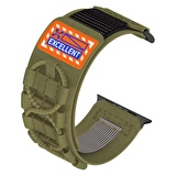 Apple Watch 7 8 9 Ultra Ultra 2 49mm Redclick K-112 Orbital Halat Tasarımlı Naylon Kumaş Hasır Kordon