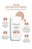 Sinoz Spf50 Tinted Sıvı Yüz Güneş Kremi - Yeni Nesil Güneş Filtreleri İle Hibrit Formül 50ml