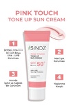 Sinoz Pink Touch Spf 50 Cilt Aydınlatıcı Ton Eşitleyici Pembe Yüz Güneş Kremi 50 ml Tüm Ciltler İçin