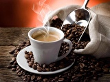 Çuvalda Kahve Cafe Duvar Kağıdı Baskı