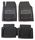 Ford Focus 2 2005-2010 Üniversal Karbon Desenli Siyah Havuzlu Paspas 