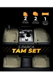 Hyundai Accent Admire 2000-2005 Üniversal Pro Bej Havuzlu Paspas 