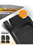 Jeep Kj 2003-2008 (Lıberty) Üniversal Pro Siyah Havuzlu Paspas 