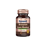 Dynavit Bromelain ve Krom Pikolinat 60 Kapsül  (  1  Adet  )